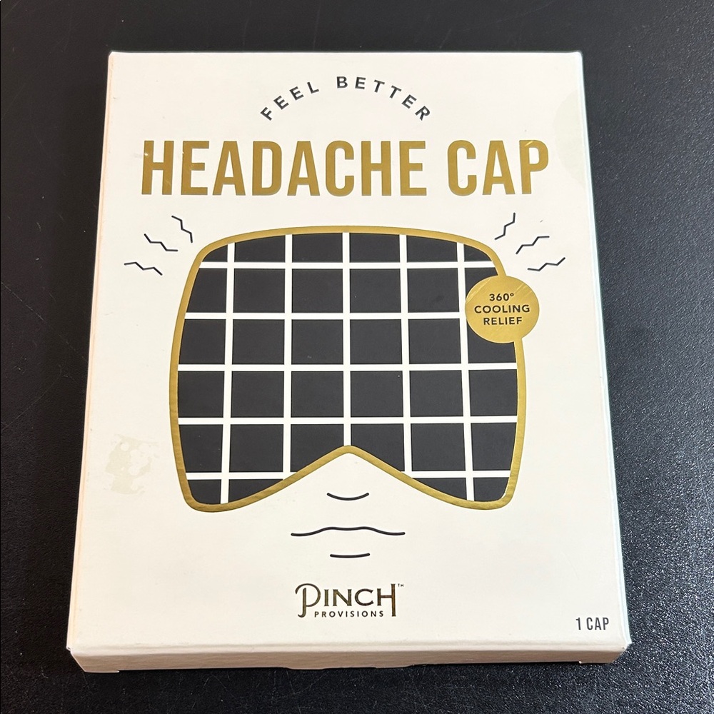 Pinch Provisions Headache Cap - Black and‎ Gold